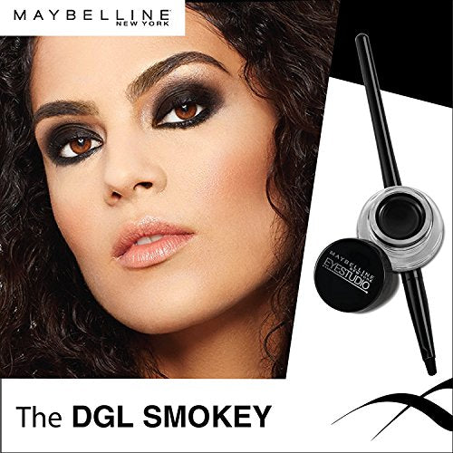 Maybelline Delineador Eye Studio Drama, color Negro Intenso