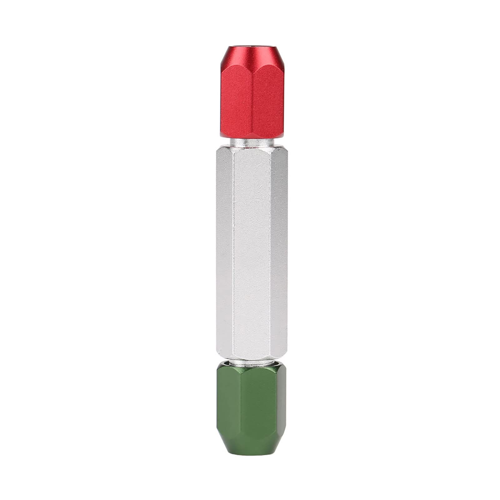 Manija de Calibre de Enchufe, Manija de Calibre de Pasador, Manija de Calibre de Pasador Aleación de Aluminio Extremo Doble Manija de Calibre Go No Go Rango Verde Rojo 0,3 a 16