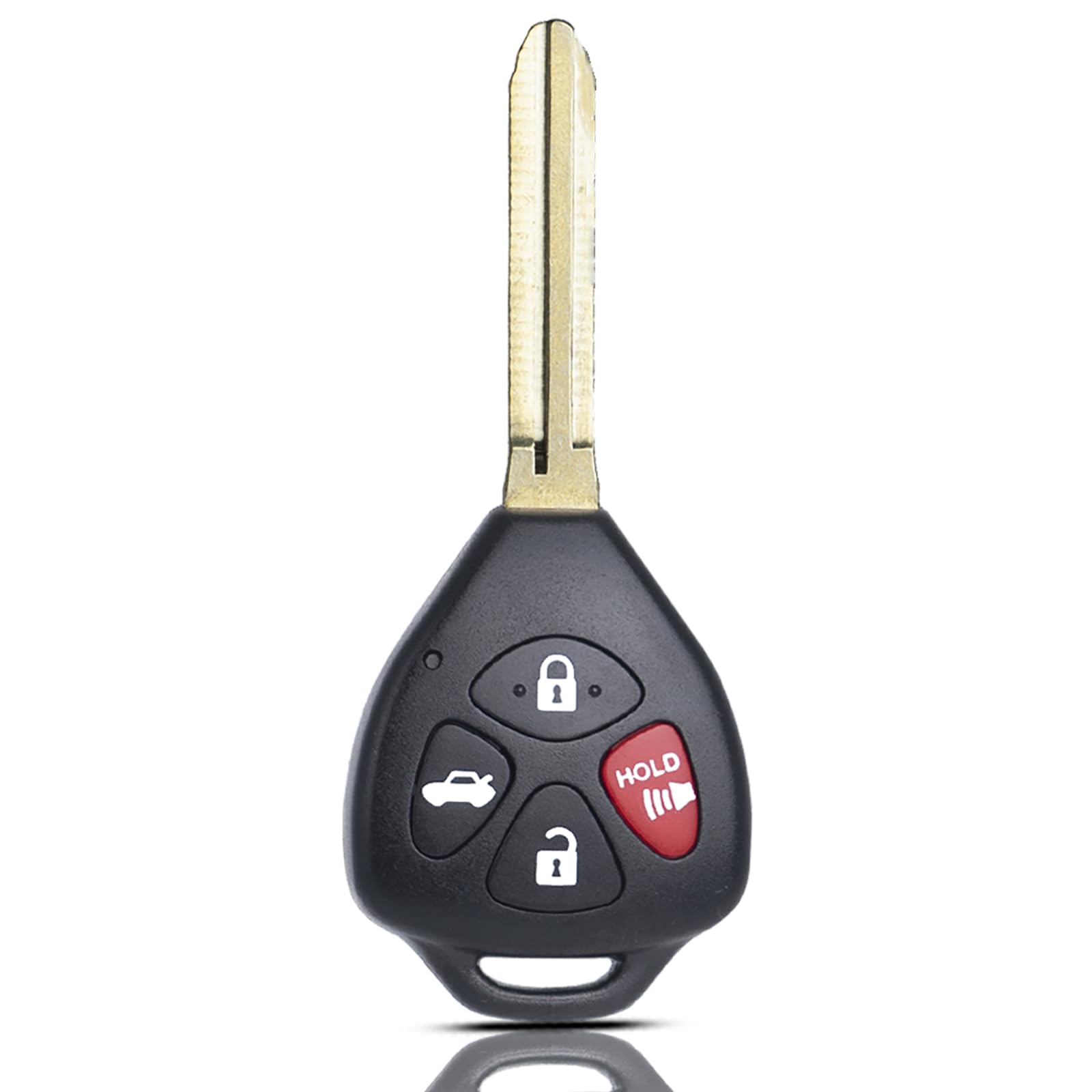 MechanMagic Llave de repuesto para Toyota 2009 2010 2011 2012 2013 2014 2015 2016 Venza/2010-2013 Corolla Control remoto de entrada sin llave GQ4-29T G CHIP 89070-02620