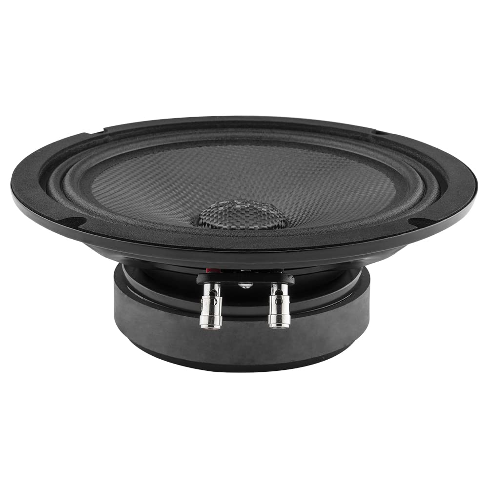 Altavoz Delgado 8 Pulgadas DS18 Fibra de Carbono Resistente al Agua
