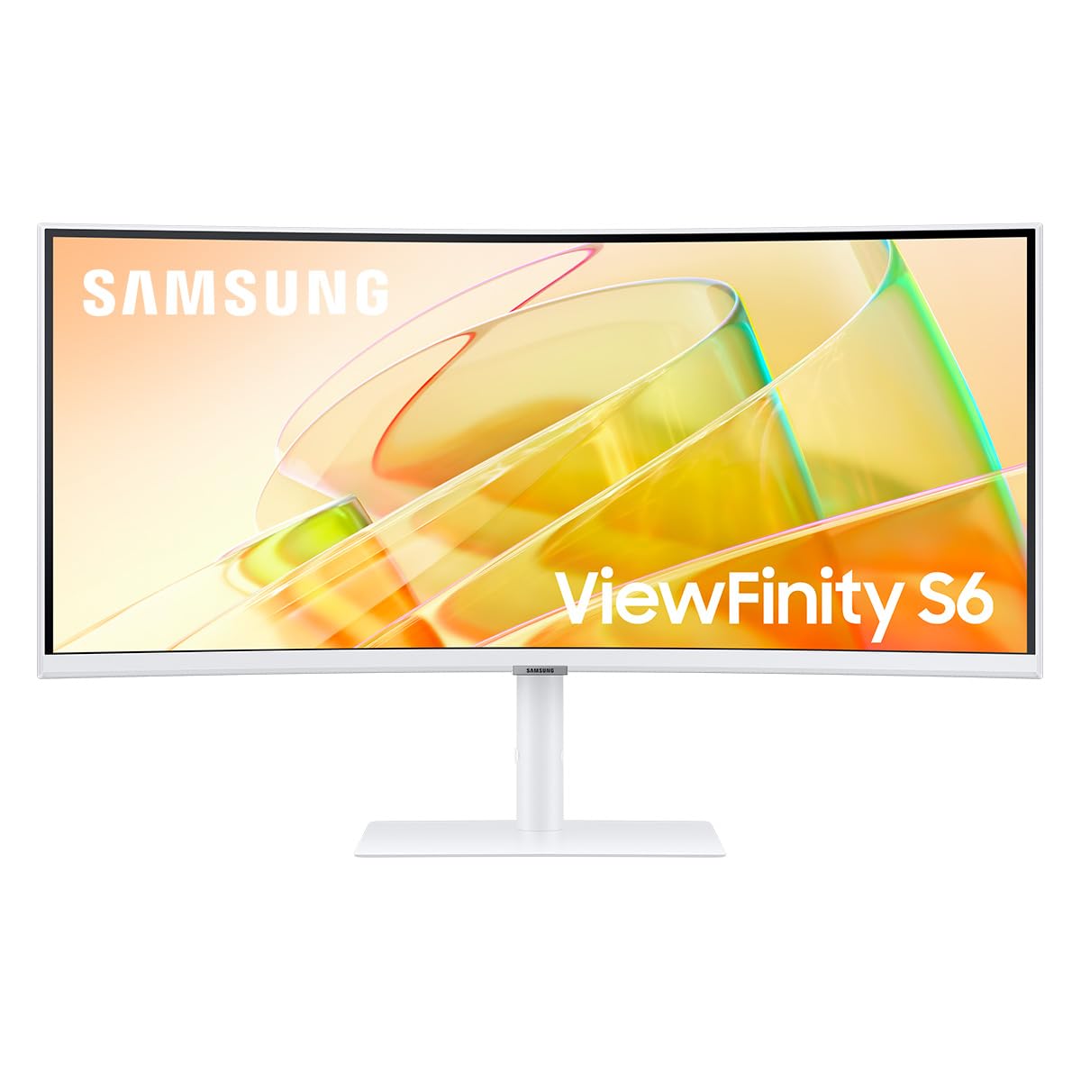 Monitor Samsung 34 Pulgadas Thunderbolt Curvo Alta Resolución Blanco
