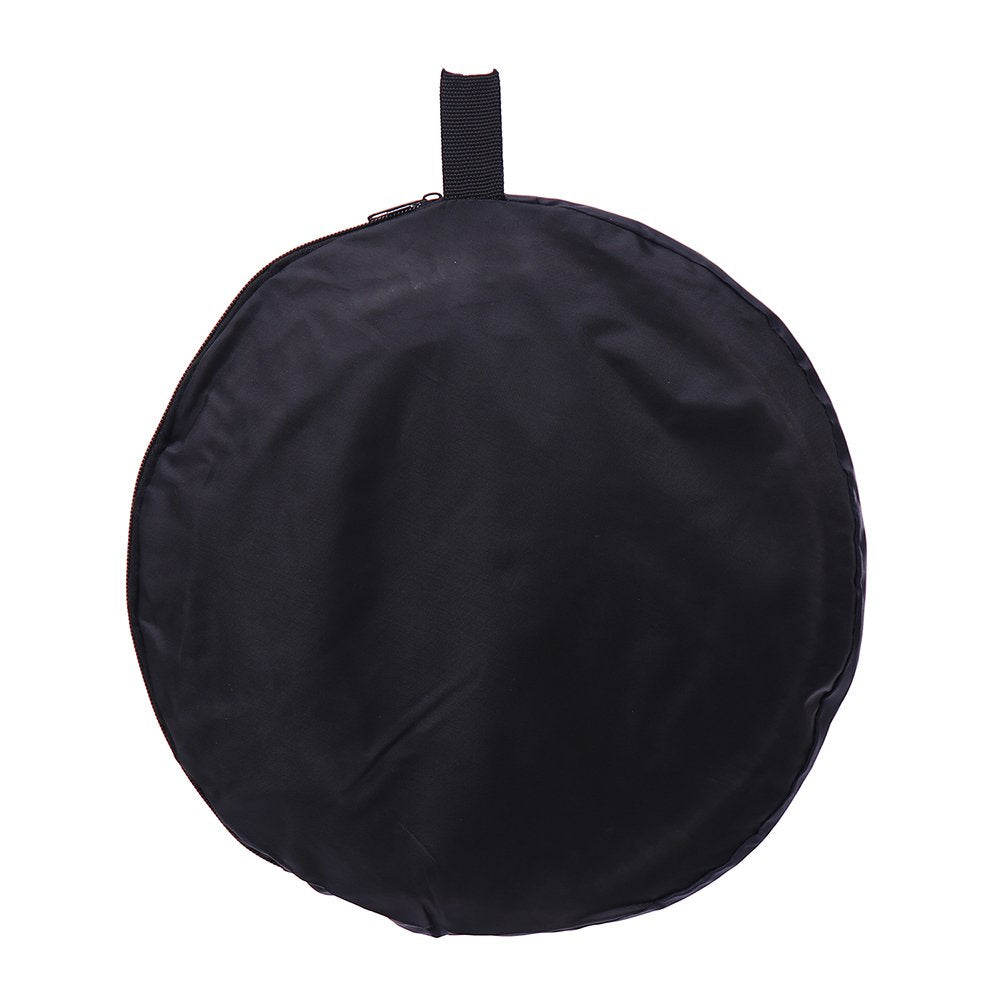 43" / 110cm 5-in-1 Collapsible Multi-Disc Round Light Reflector with Bag - Translucent, Gold, Silver, Black and White