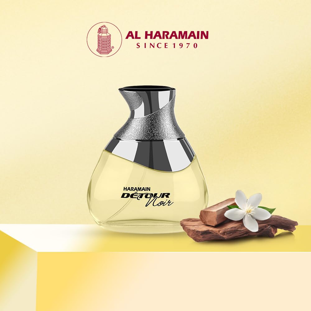 Detour Noir by Al Haramain for Unisex - 3.33 oz EDP Spray