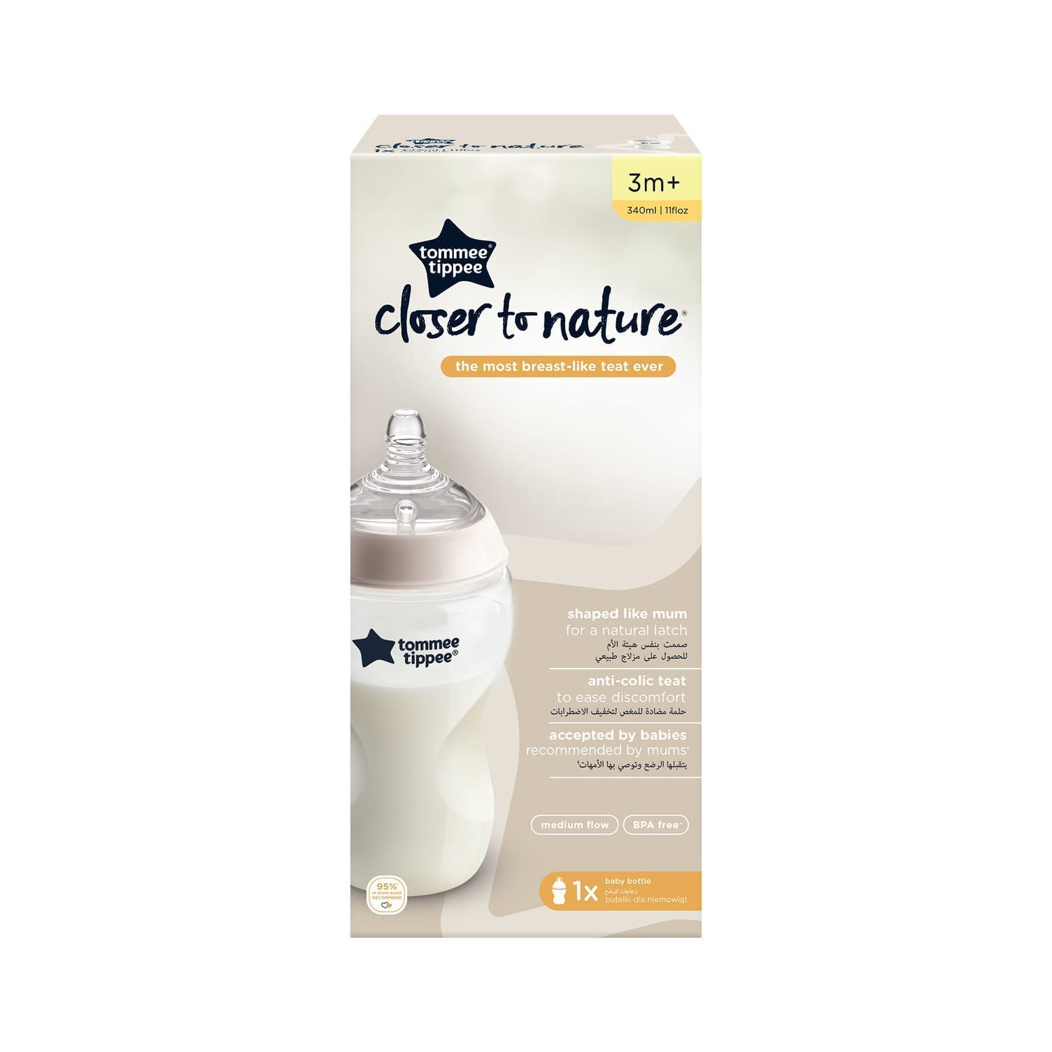 Biberón Tommee Tippee Blanco CTN