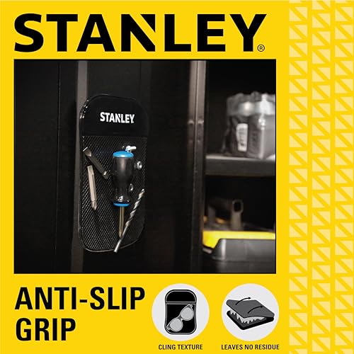 Alfombrilla Universal Stanley Negro XL con Agarre Antideslizante Extra Fuerte para Coche