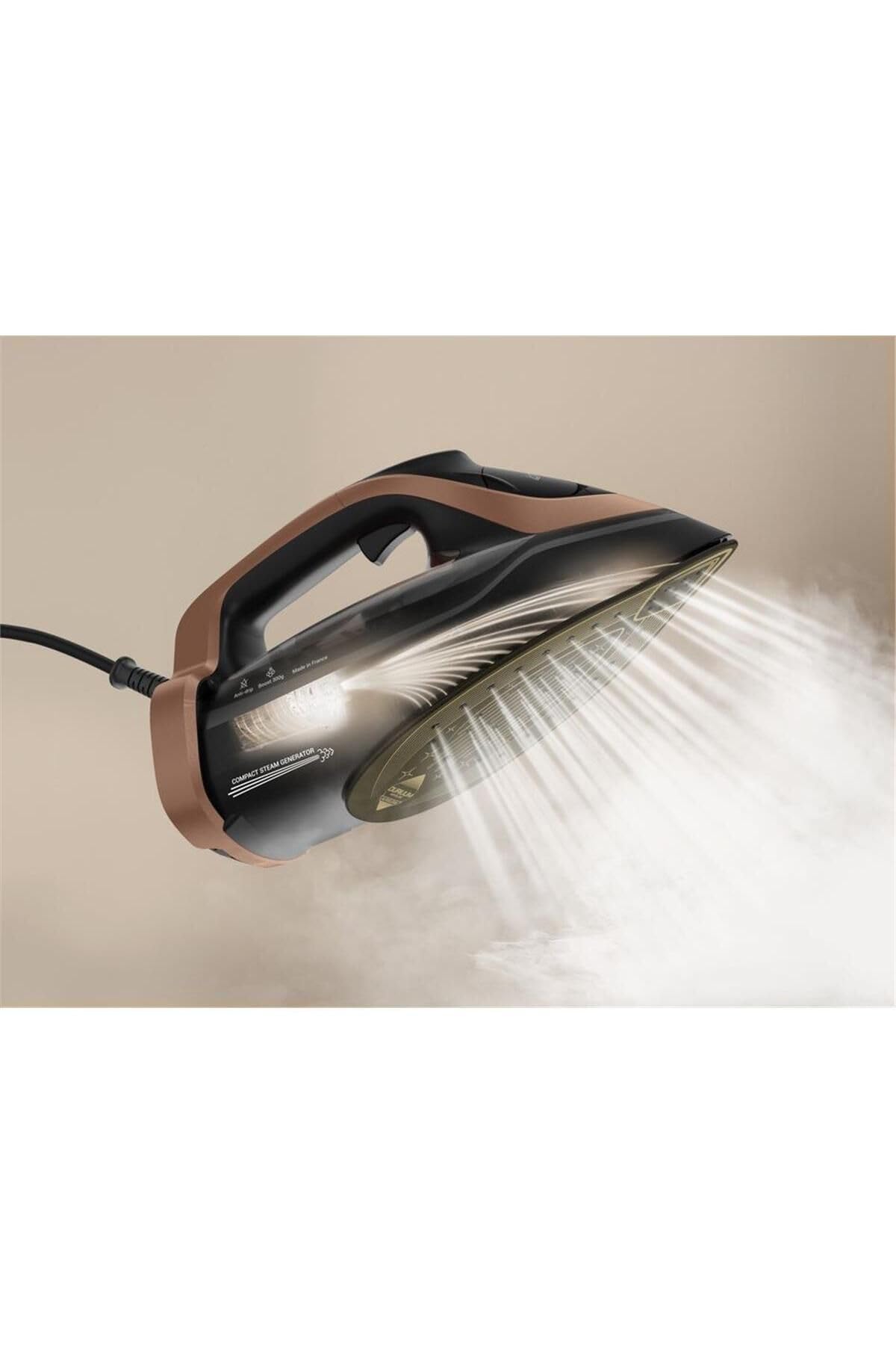 Plancha de Vapor Tefal Ultimate Power Pro Azul con Bomba de 3200 W y Filtro Micro Calc
