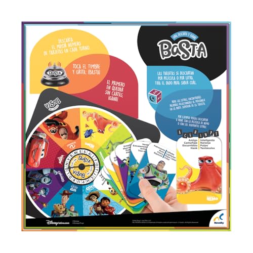 Juego de Mesa Novelty Corp Basta Deluxe Disney Pixar para 2-4 Jugadores