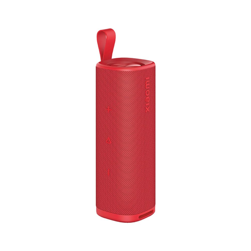 XIAOMI Sound Outdoor Red | Bocina Portátil de 30W con Sonido Potente | hasta 12 Horas de Reproducción | Sonido Estéreo con TWS | Waterproof IP67 | Bluetooth 5.4 | Altavoz con micrófono Integrado