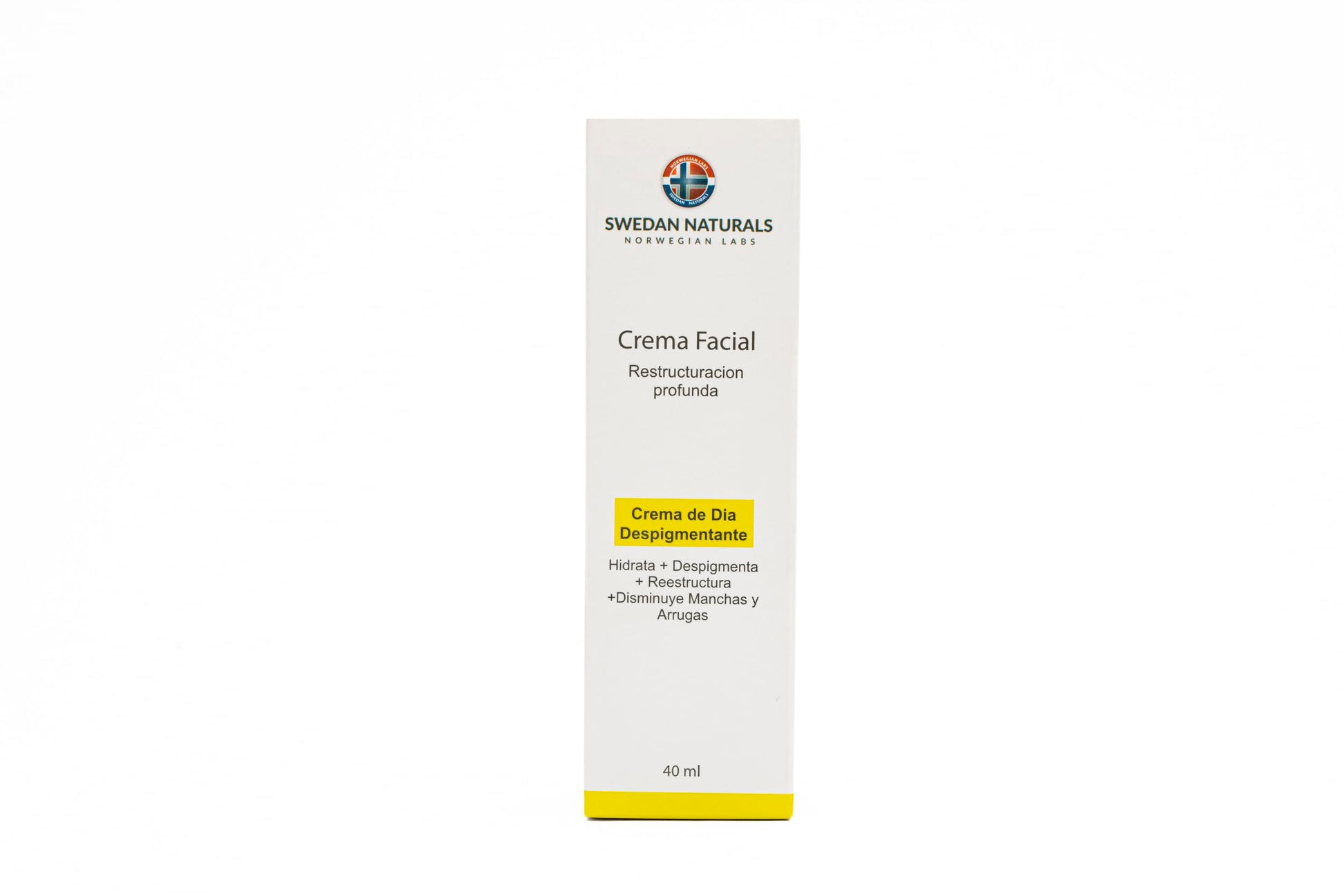 Swedan Naturals - Crema despigmentante de día, Niacinamida + Vitamina C, crema aclarante y antioxidante, cuida la piel de factores contaminantes y células muertas, hidratación profunda