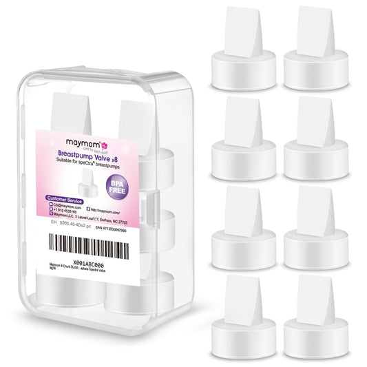 Válvulas Tipo Pico de Pato Maymom Blancas Compatibles con Spectra S1, S2, 9 Plus y Dew 350