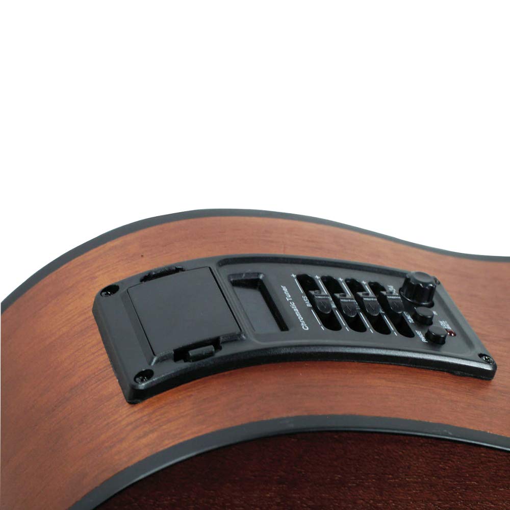 Guitarra electroacústica La Sevillana tipo texana. TX-100CEQ SS