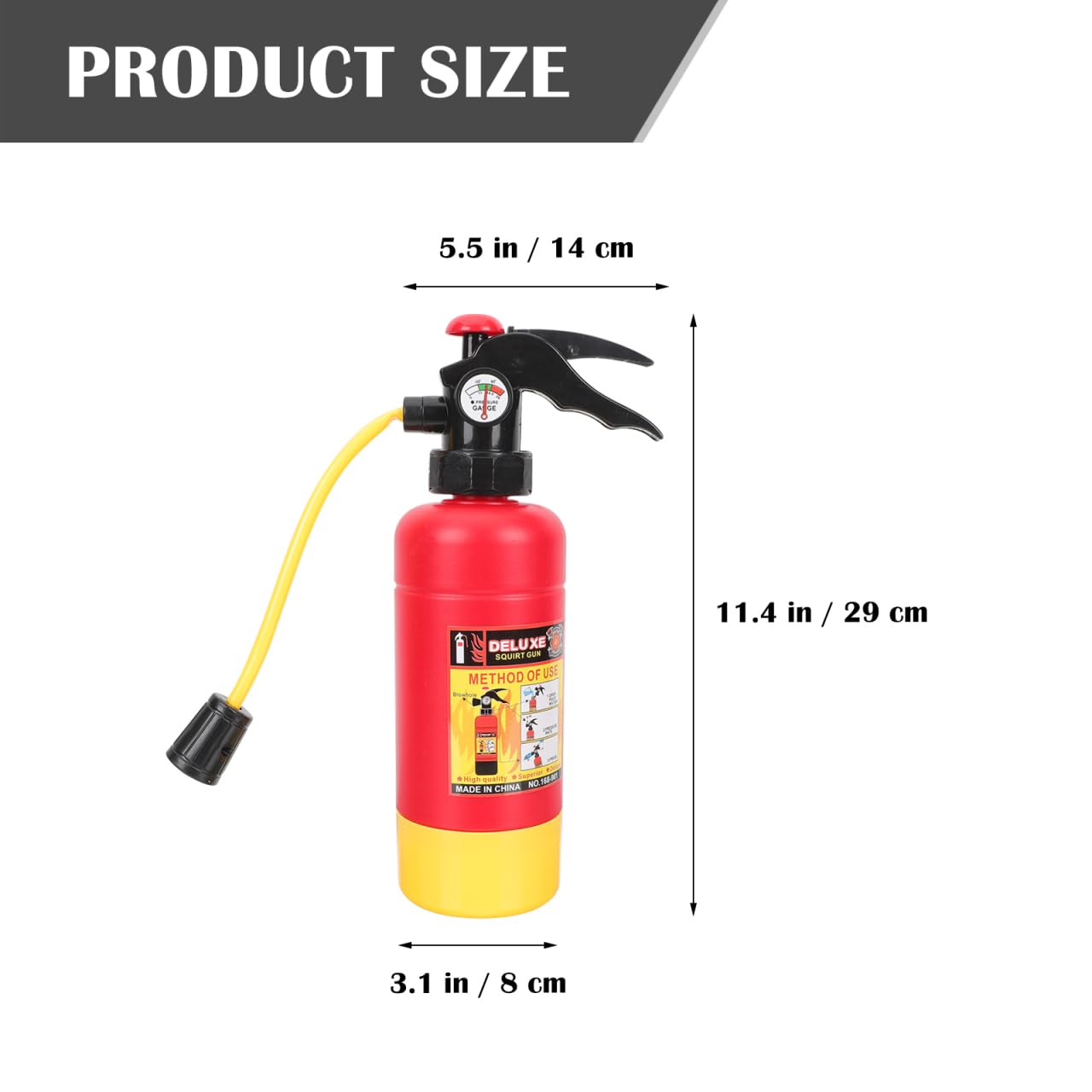 Cabilock Juguete De De Agua De Fuego Juguete De Lucha Al Aire De Agua Juguete De Presión De Aire De Agua De Agua Fuego 2a10bc El Plastico Rociar Agua Detector Niño
