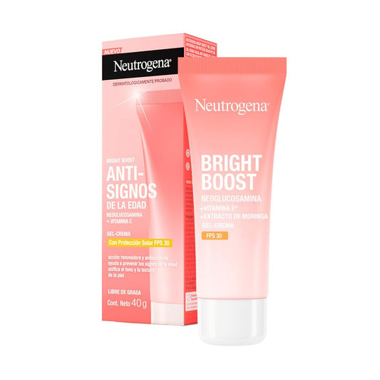 Crema Facial Neutrogena Bright Boost Neoglucosamina FPS30 40 g