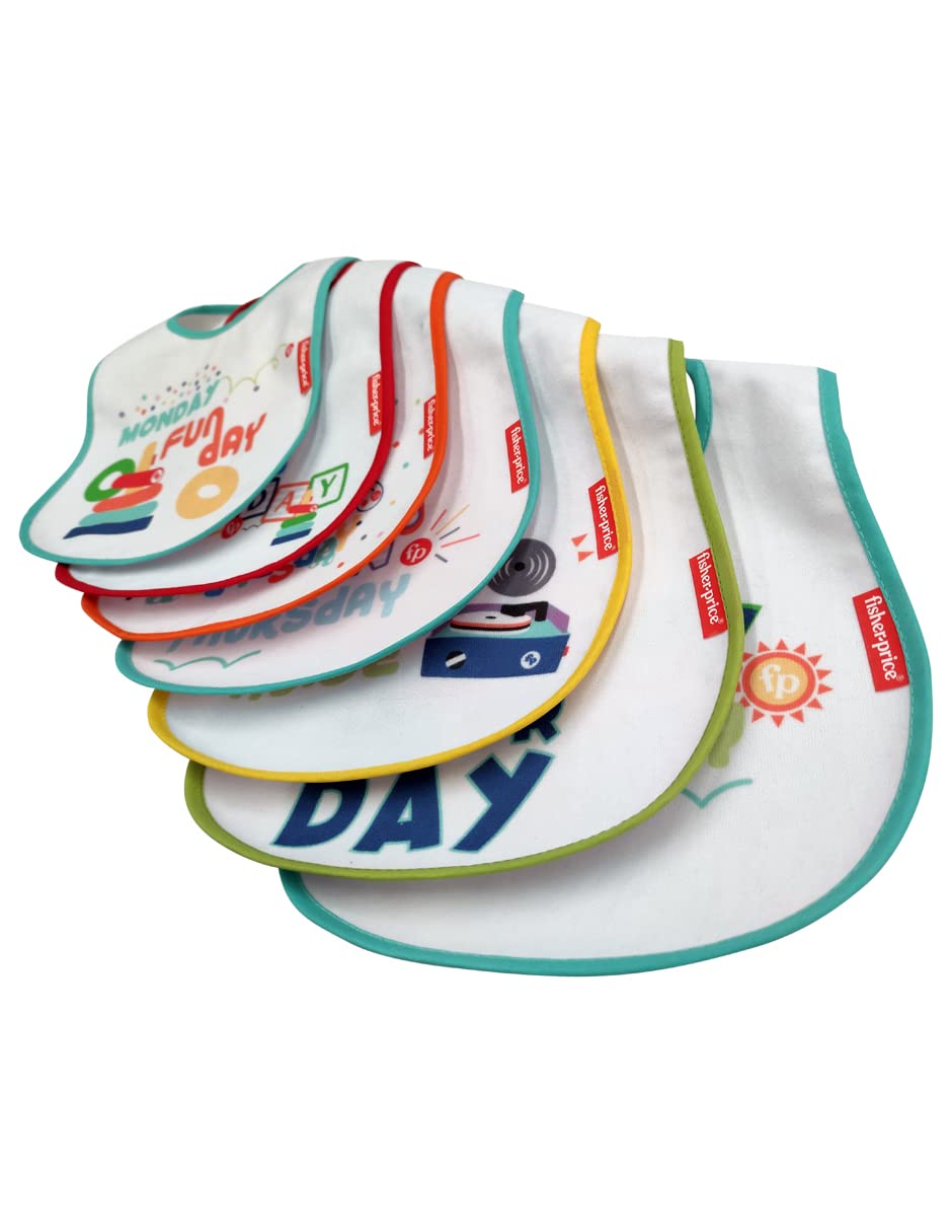 FISHER PRICE - 7 BABEROS SEMANARIO