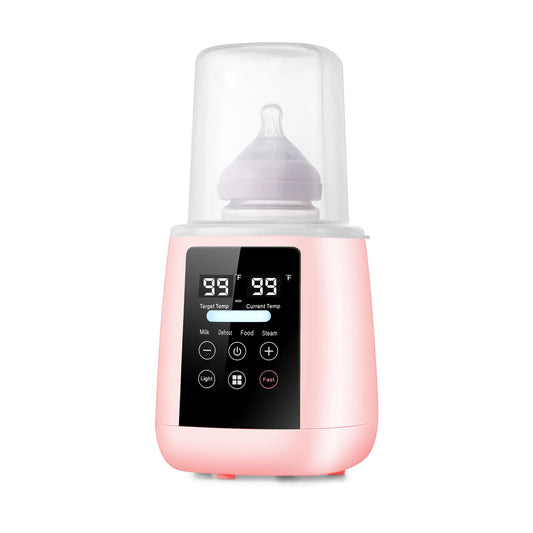 Calentador de Biberones Homefy Blanco 3 en 1 con Pantalla LED y Esterilizador a Vapor