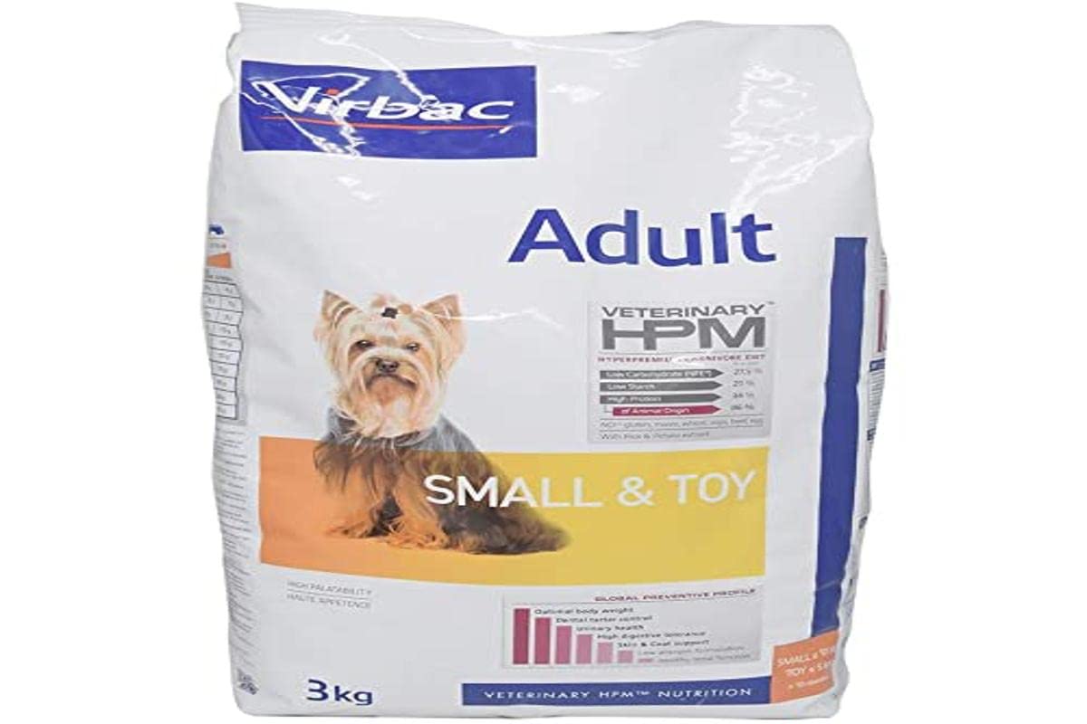 Alimento Seco Virbac Adult para Perros Pequeños y Juguete