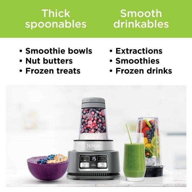 Extractor de Nutrientes Ninja Nutri Pro Negro con 2 Programas Auto-iQ