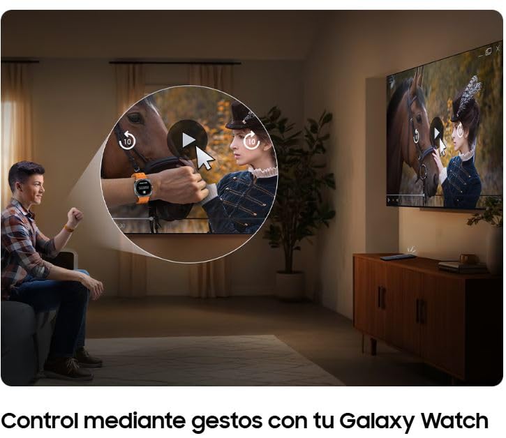 Samsung Smart TV de 43" Pulgadas Clase Crystal U8000F Ultra HD 4K Tizen, Diseño MetalStream, HDR, PurColor, One UI Tizen (2025) - UN43U8000FBXZA (Reacondicionado)