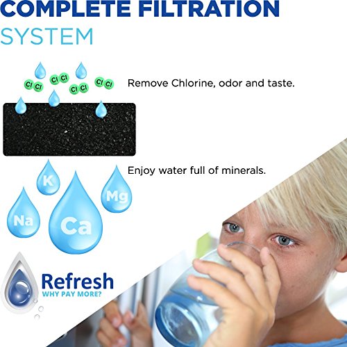 Filtro de Agua para Refrigerador Refresh Reemplazo LG y Compatible con Kenmore 2 Unidades
