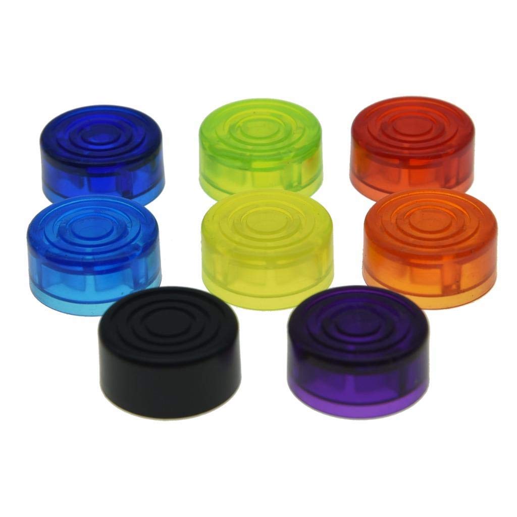 Tapas de Protección para Pedal de Efecto Dopro Varios Colores Paquete de 8