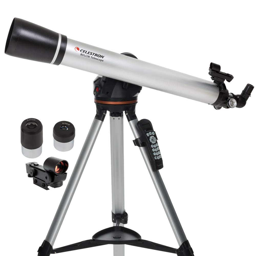 Celestron 80LCM Computerized Telescope (Black)