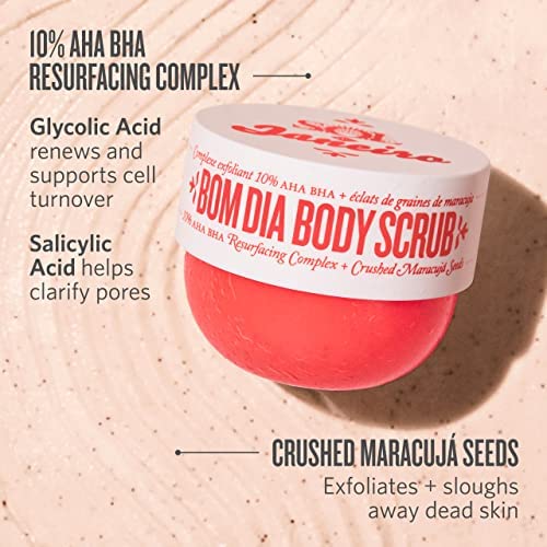 Bom Dia Body Scrub by Sol de Janeiro for Unisex - 7.8 oz Scrub
