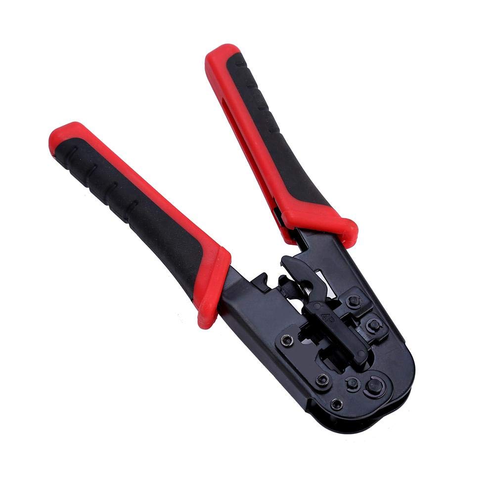 Herramienta de Crimpado Richer-R Azul para Cable de Red RJ45 RJ12 RJ11