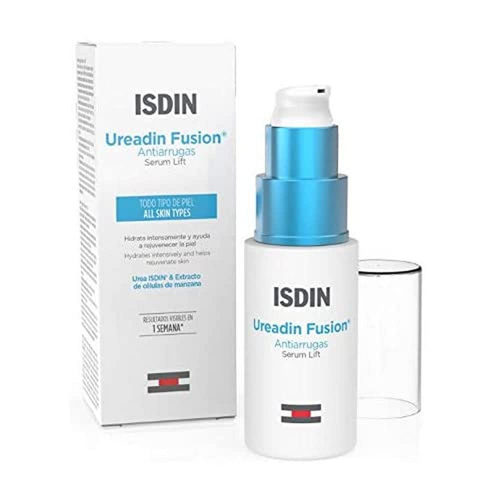 ISDIN Isdinceutics hyaluronic concentrate, serum facial ligero y ultrahidratante, con acido hialuronico - 30ml + Ureadin Fusion Serum Lift Antiarrugas, Corrección de arrugas líneas de expresión, 30ml