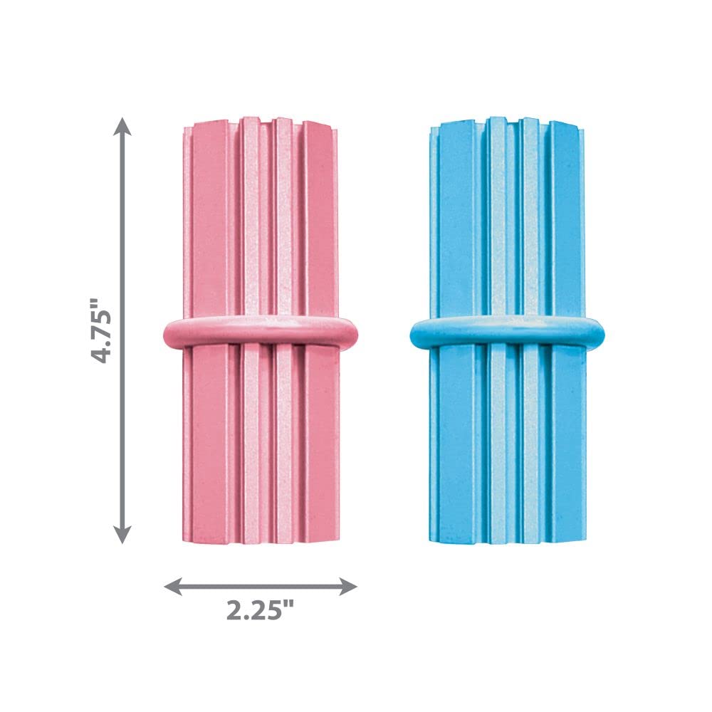 Kong Juguete en Forma de Barra para Cachorros en Dentición, grande, colores surtidos