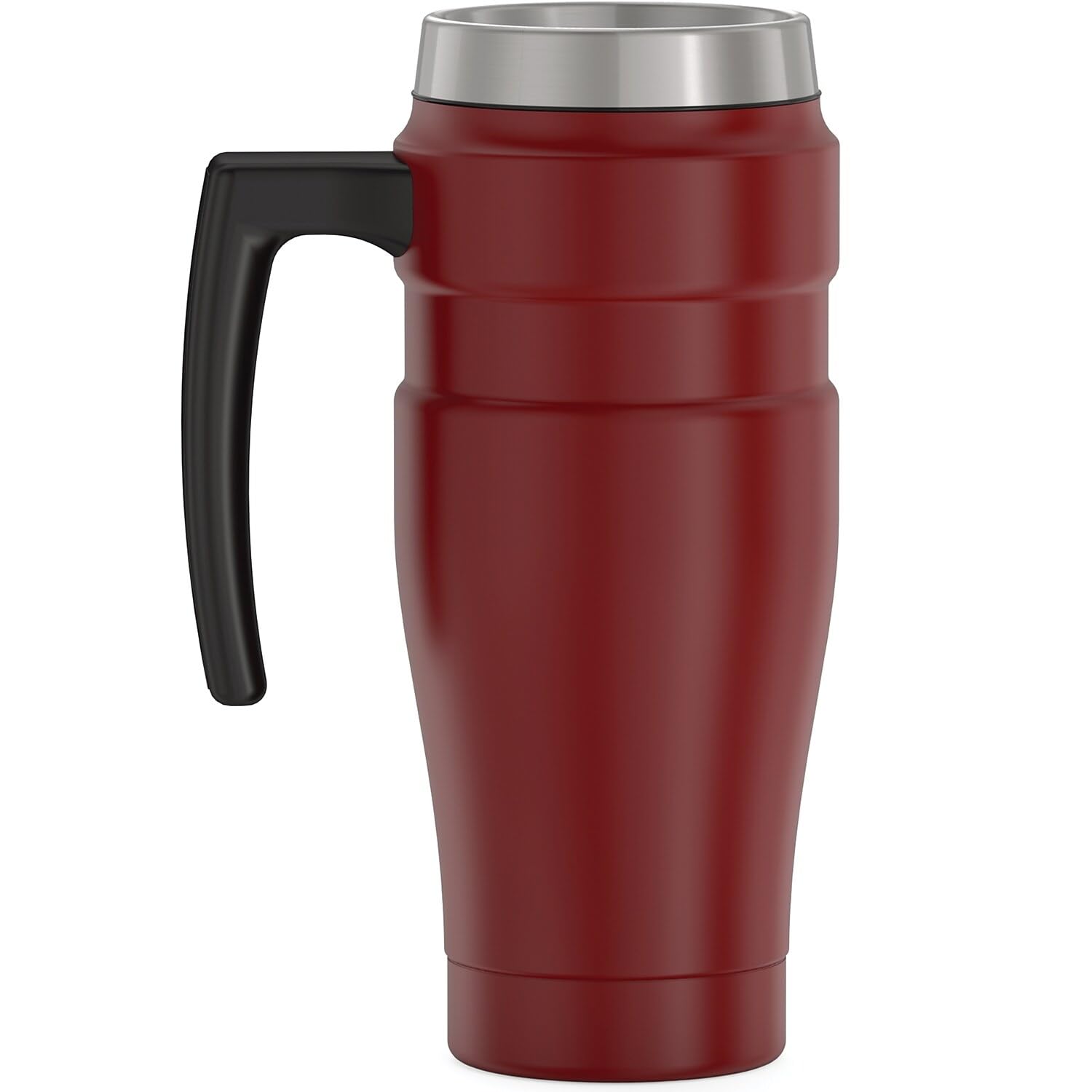 Taza de Viaje THERMOS Rojo Rústico Acero Inoxidable Aislada 16 oz