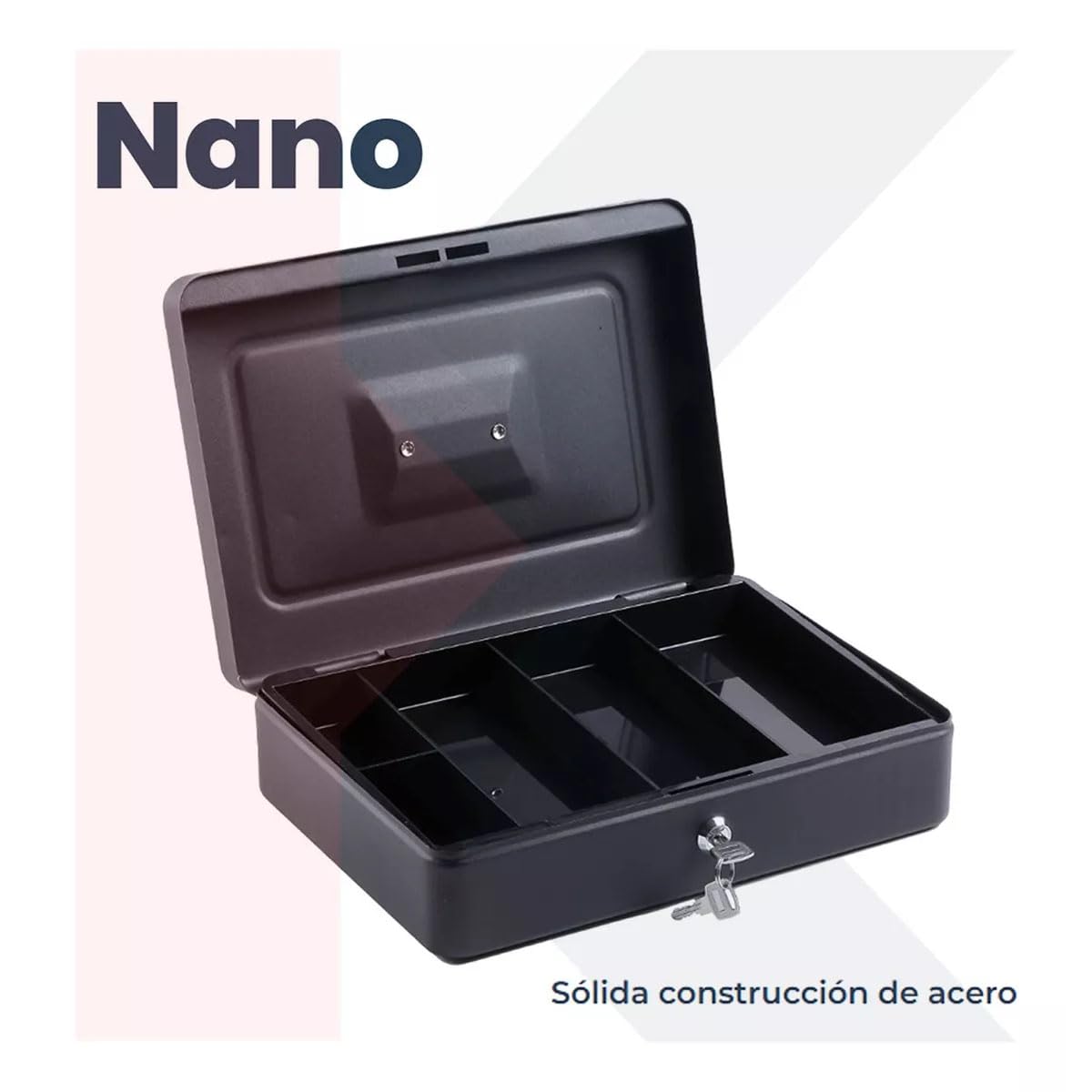 Kishnell | Caja Fuerte Para Dinero Seguridad Portátil Kishnell Nano CB30