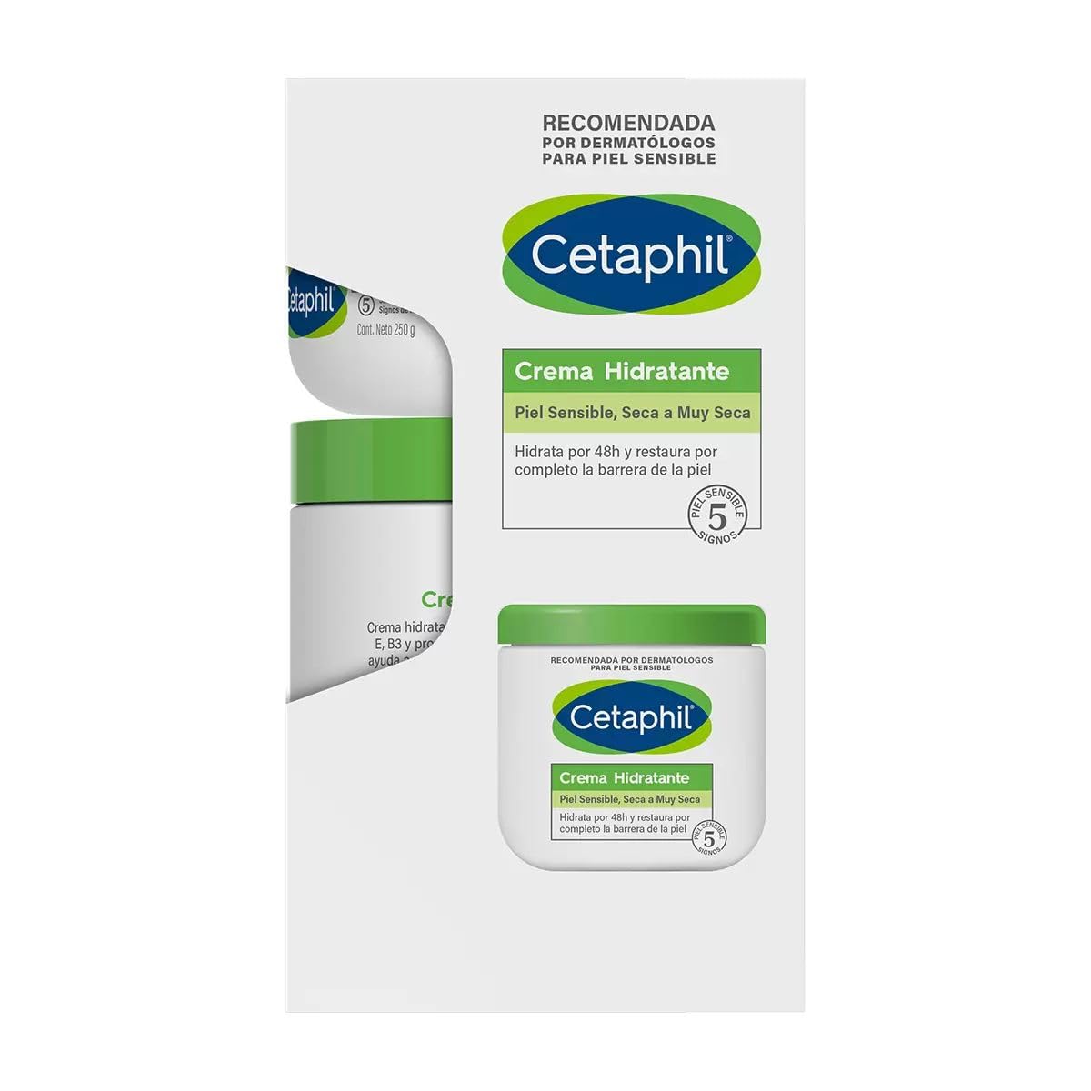 Cetaphil Moisturizing Cream 2 Pack, One 566 gr / 20 oz + One 250 gr / 8.8 oz