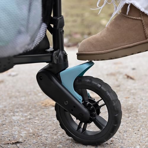 Cochecito Transportador Summer by Ingenuity Negro Verde Azulado con Techo para Bebés