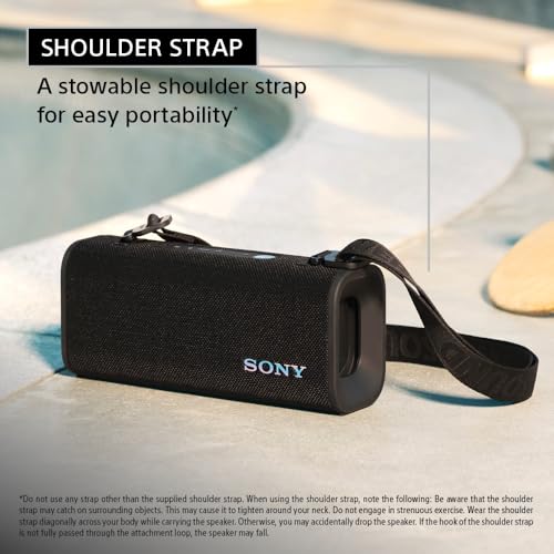 Sony Bocina portátil inalámbrica ULT Field 3 con Graves Profundos y potentes - Negro