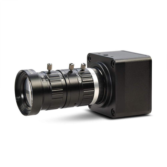 Cámara Web USB MOKOSE 10-50 mm Lente Teleobjetivo Zoom 4K 30fps Compatible con Windows Mac OS X Linux