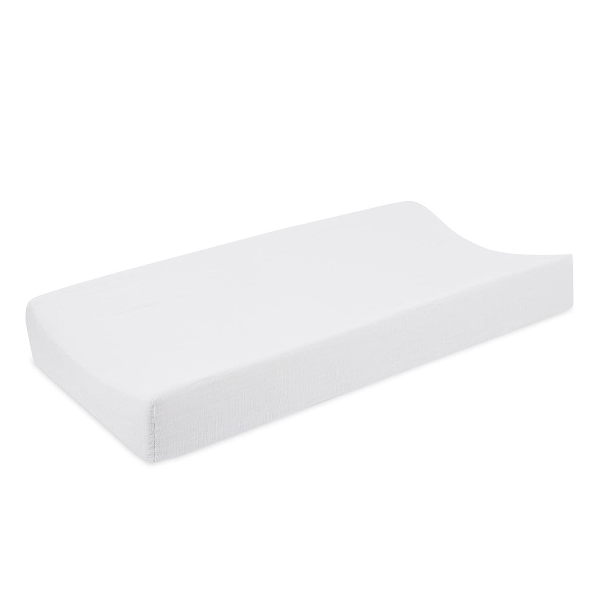 aden + anais Essentials - Funda para cambiador, 100% muselina de algodón, súper suave, transpirable, ajuste ceñido a medida, individual, gris sólido