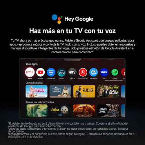 XIAOMI TV A Pro 43 2026 | 4K QLED Google TV | Dolby Audio DTS:X + DTS Virtual:X1 | Voice Control | HDR10+ | MEMC | Filmmaker Mode | Apple Airplay