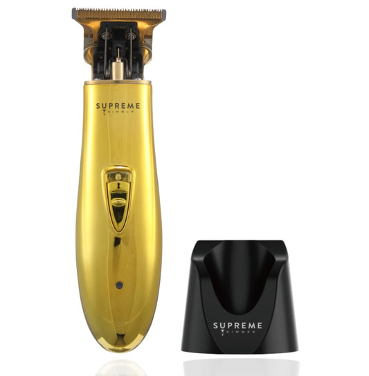 Recortadora Profesional Supreme Trimmer dorado cromado T-Shaper Li para Hombre