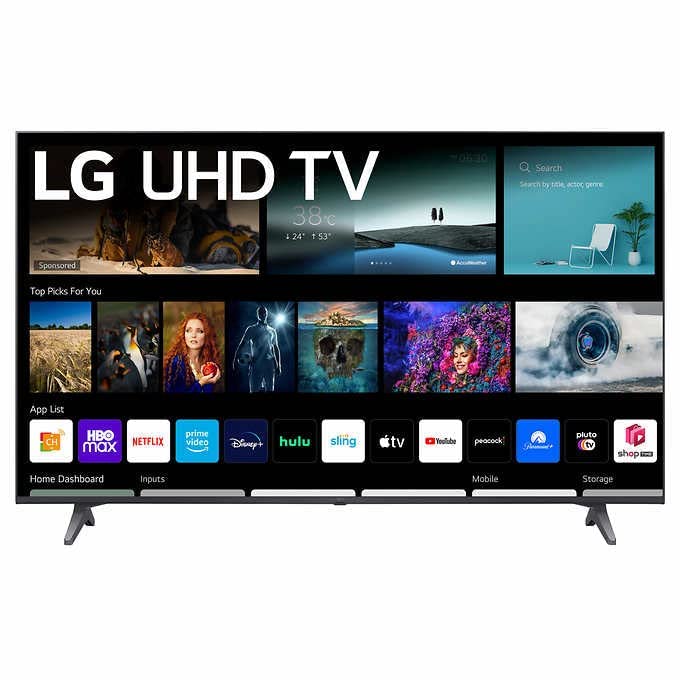 LG Television de 50" Class 4K (2160p) UP7670 Series Smart LED TV Ultra HD Compatible con Netflix, Youtube, Disney+, Apple TV, Spotify y Google Assistant - 50UP7670PUC (Reacondicionado)