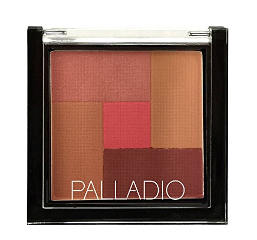 Rubor y Bronceador en Polvo Palladio Pink Truffle de Maquillaje Facial Suave y Sedoso