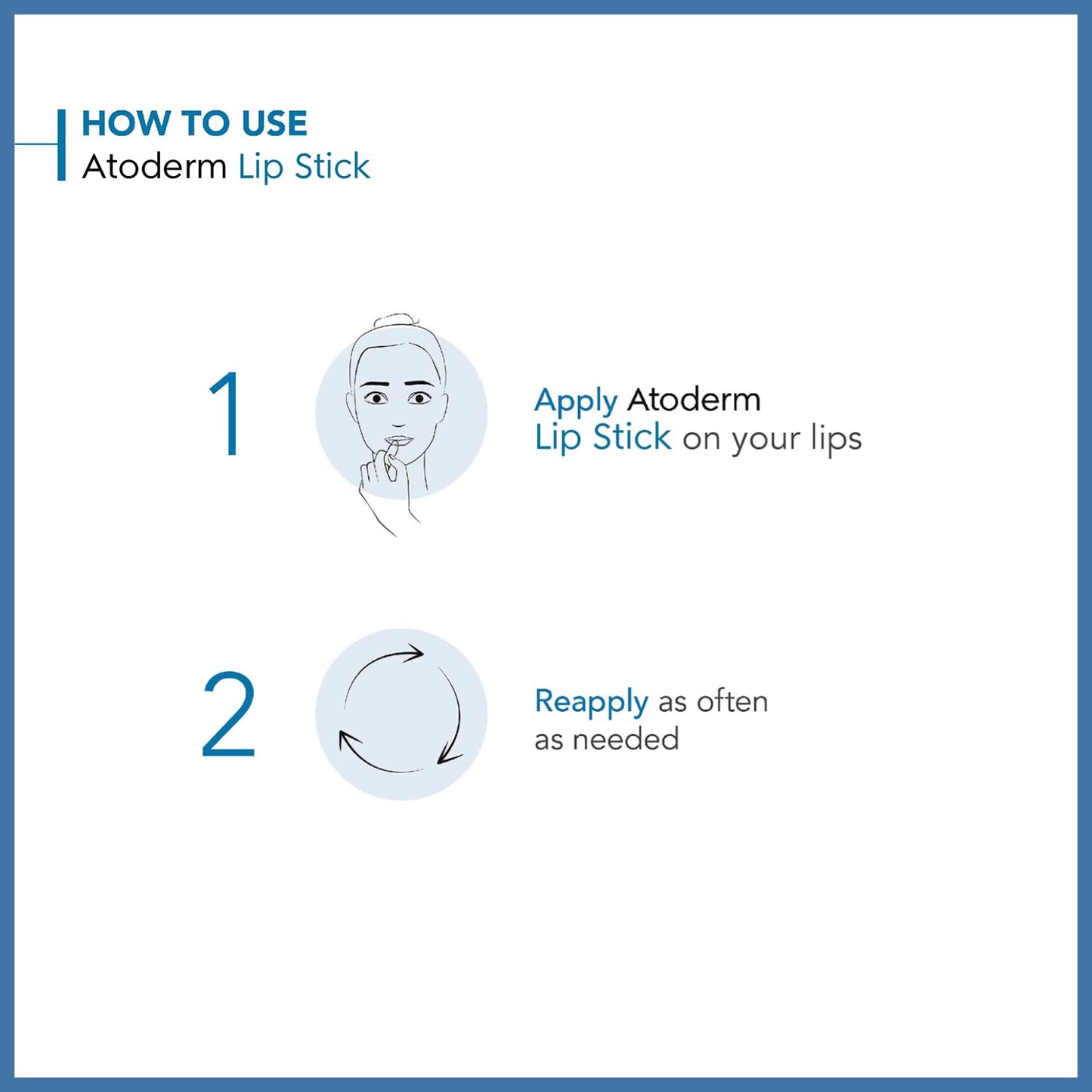 Atoderm Lip stick 0.14 oz