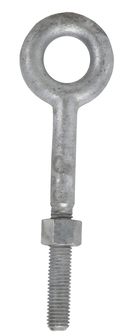 Koch 105140 - tornillo de ojo forjado con tuerca, 1/2 por 10, galvanizado