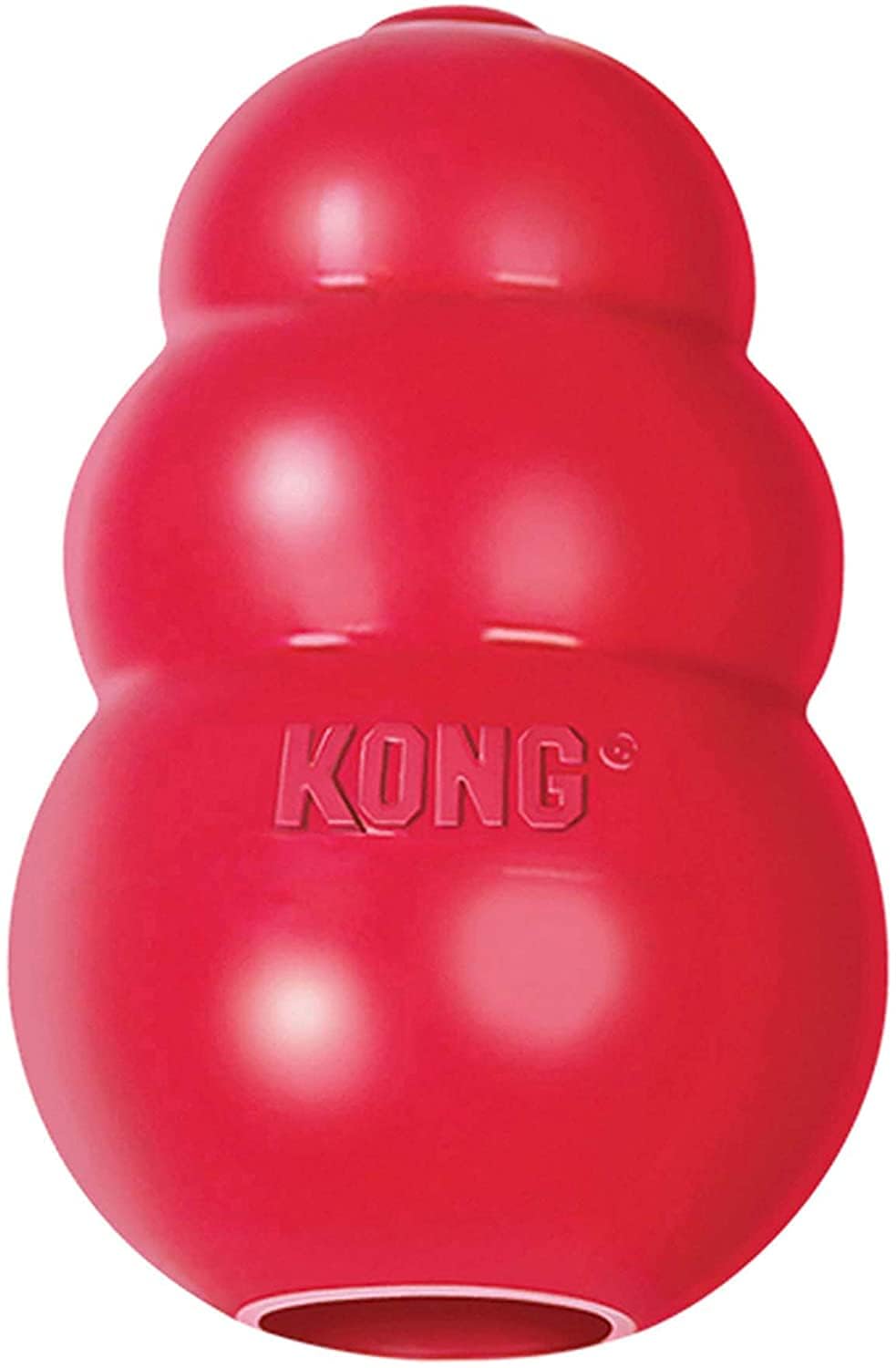 Kong - Juguete cl sico para perro, color rojo, extragrande (2 unidades)