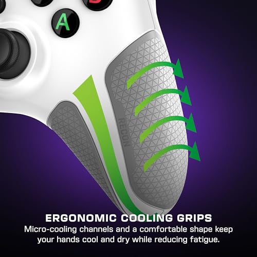 Control Alámbrico Turtle Beach Recon Blanco con Botones Asignables y Mejoras de Audio para Xbox Series X/S, Xbox One y Windows 10