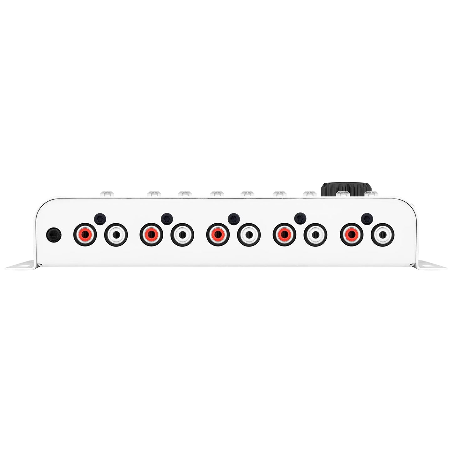 Procesador de Audio de Señal Digital Taramps Pro 2.8S Blanco Crossover con Ecualizador Gráfico de 15 Bandas y Secuenciador