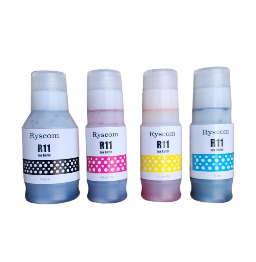 Tinta Compatible Ryscom Negro Canon Pixma Gi Serie 11