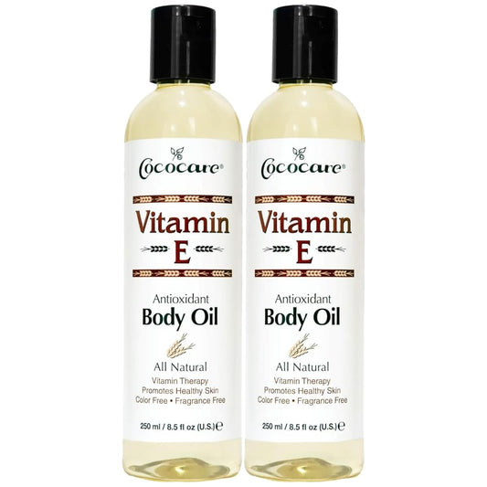 Pack of 2 x Cococare Vitamin E Antioxidant Body Oil - 9 fl oz