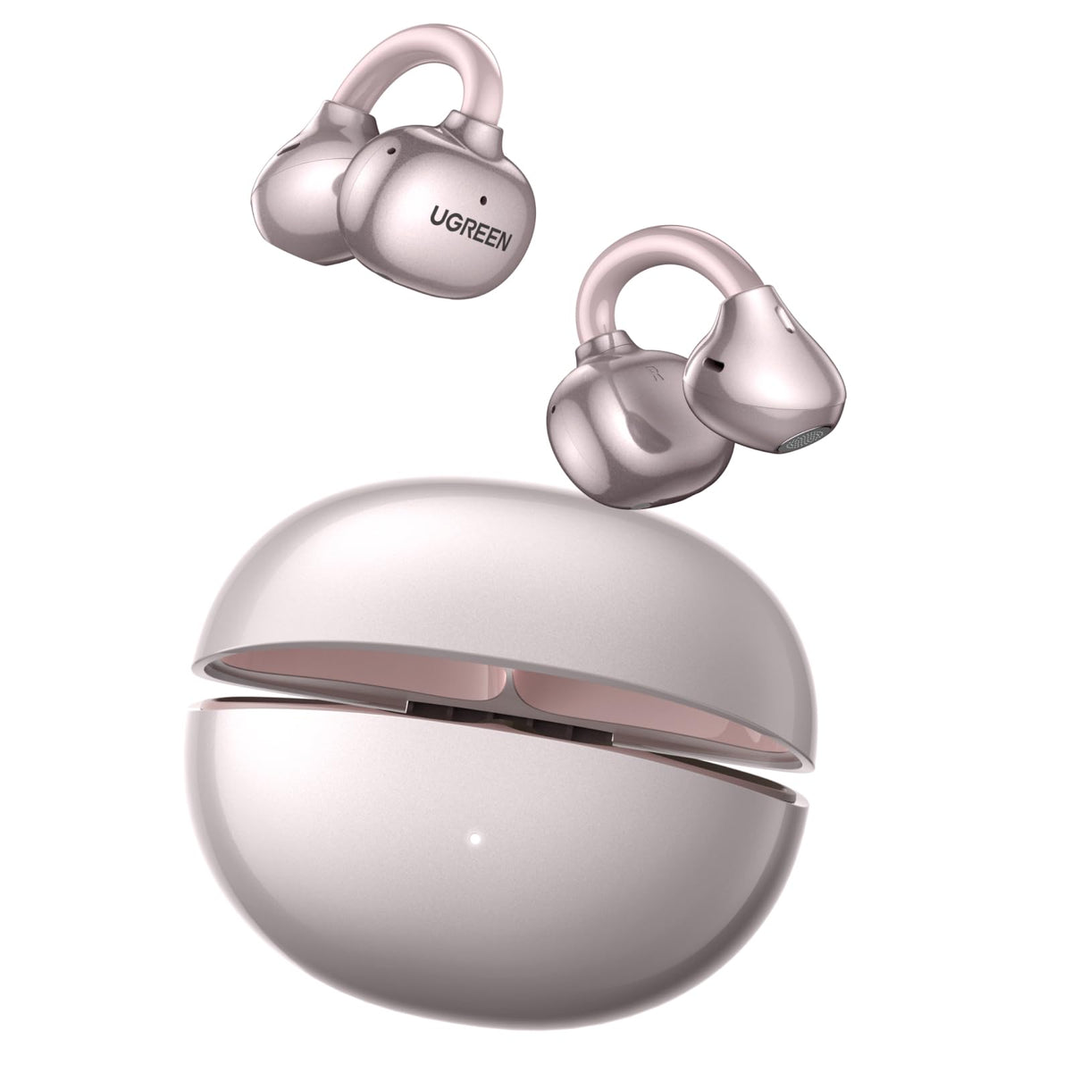 Audífonos Inalámbricos UGREEN ClipBuds Bluetooth 6.0 30H con 4 Micrófonos