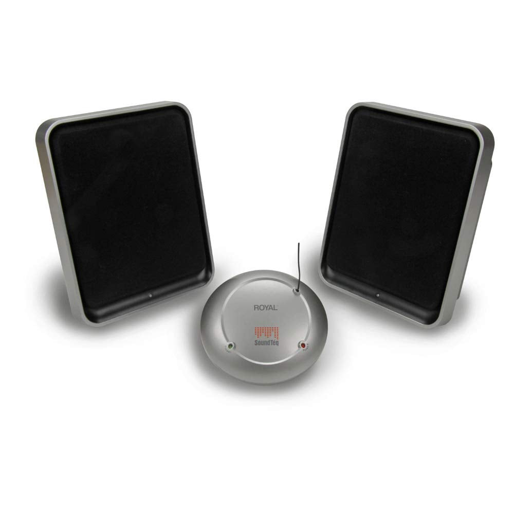 Sistema de Bocinas Inalámbrico Estéreo Royal 29297 WES 600 Blanco