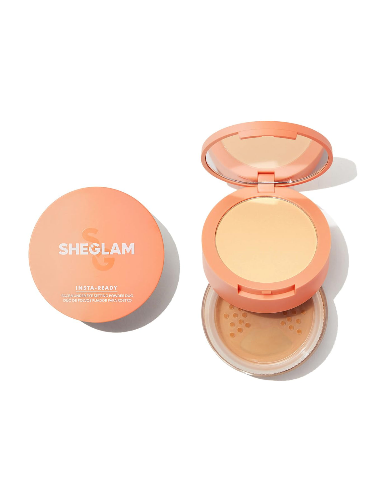 SHEGLAM Insta-Ready Face Powder Polvos fijadores sueltos debajo de los ojos - Cocoa Loco